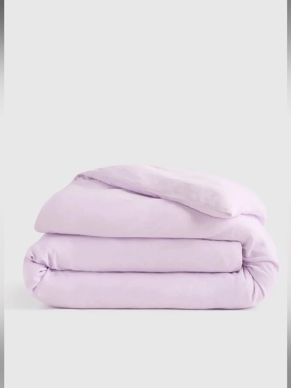 Quince 100% Linen Soft Orchid Duvet Cover - Luxury Home Bedding